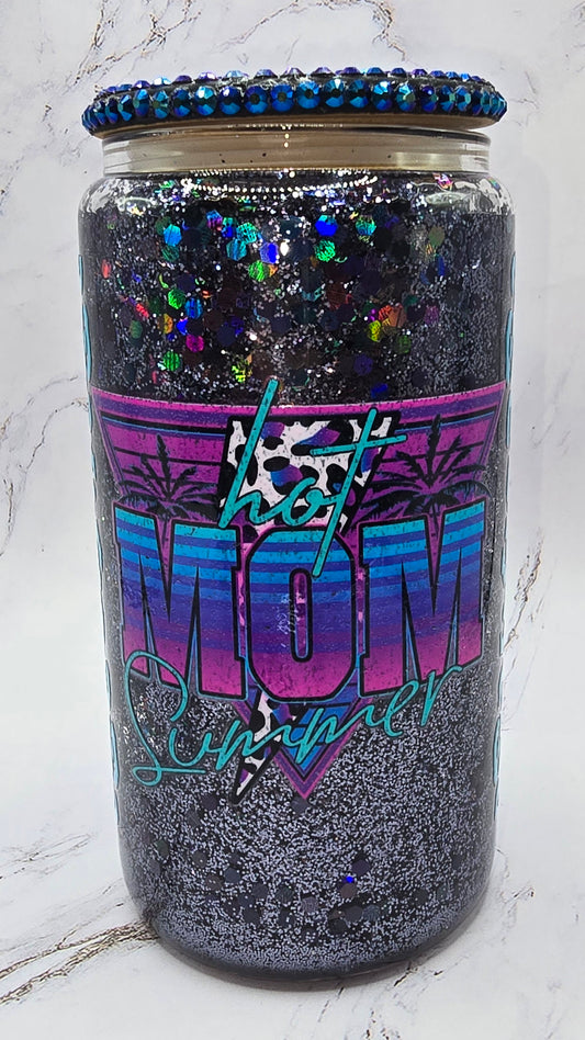 Hot Mom Summer Snowglobe Libby