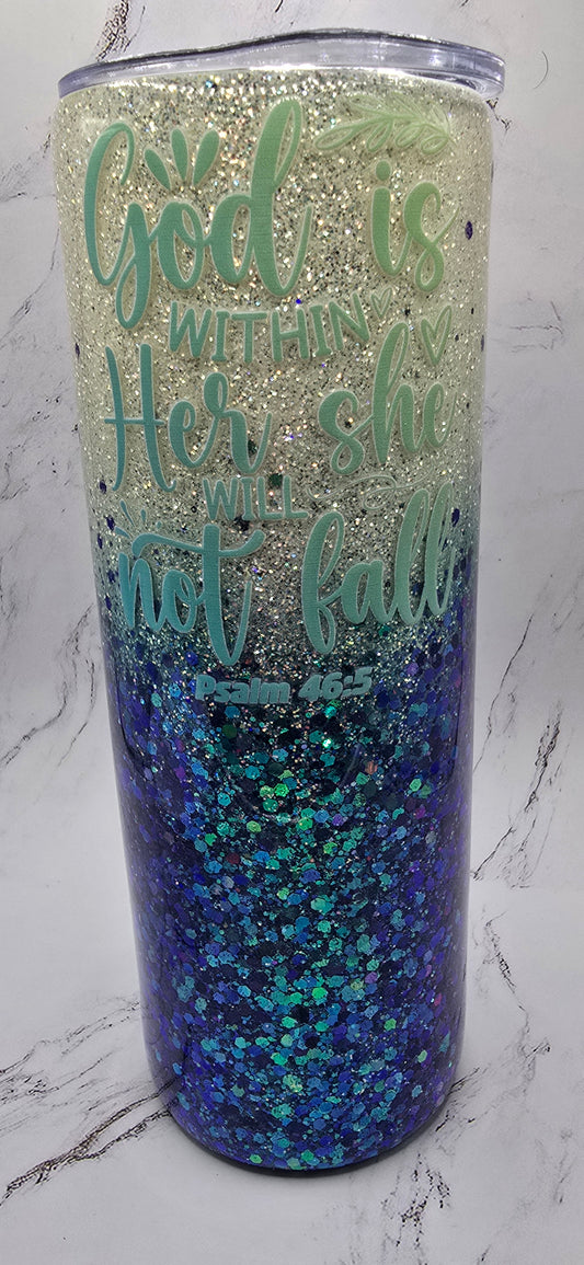 God is Within Her Tumbler
