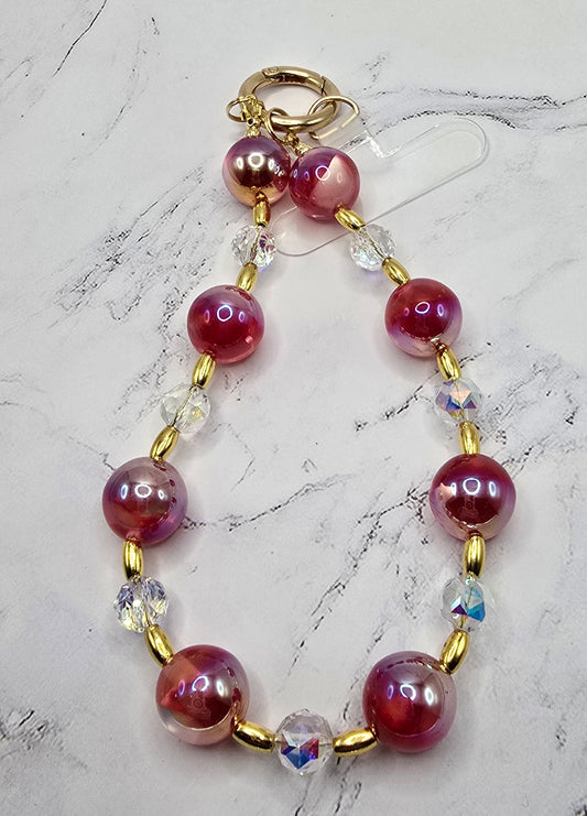 Red and Gold Cell Phone Accessory