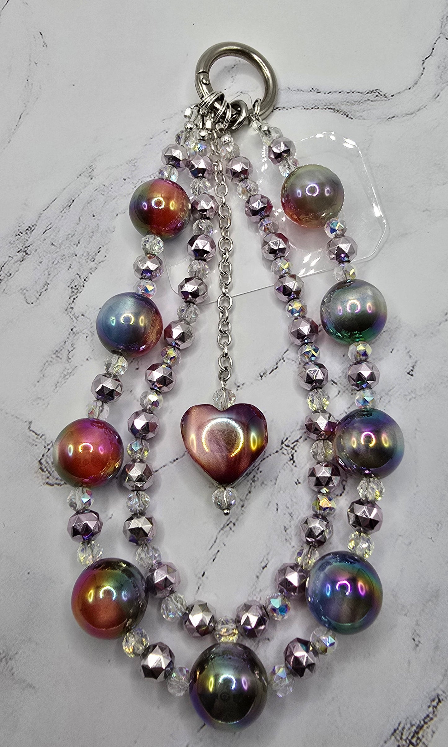Multi Color / Heart Cell Phone Accessory