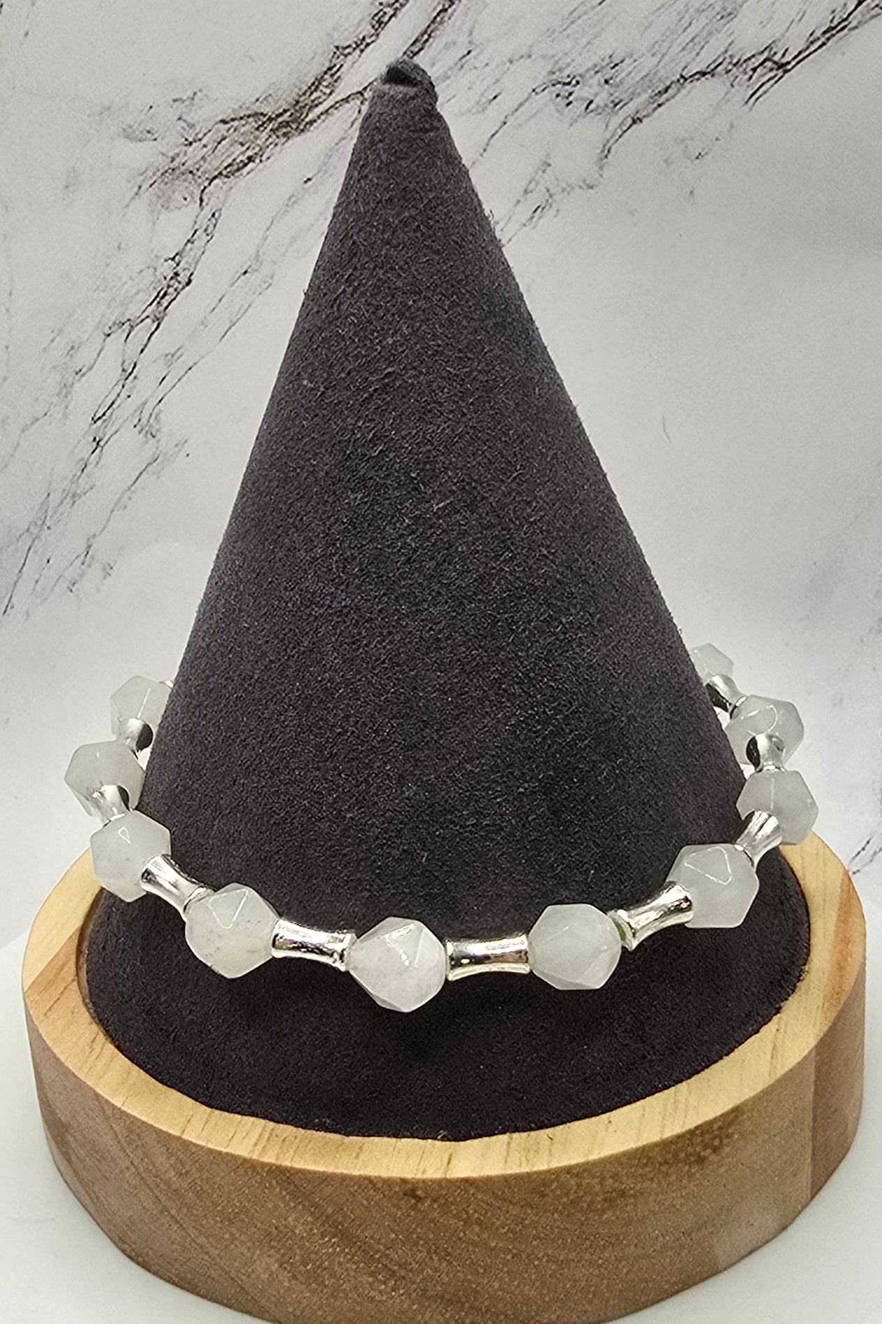 White Jade Flower cut