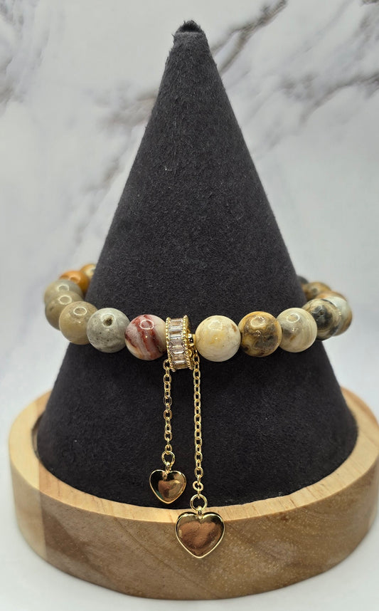 Crazy Lace Agate Bling