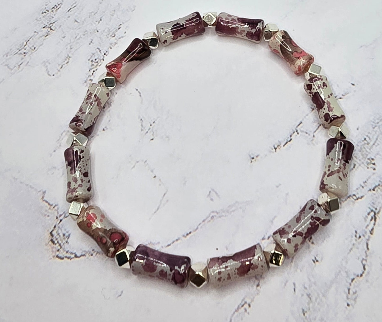 Color Splash Bamboo Glass and Silver