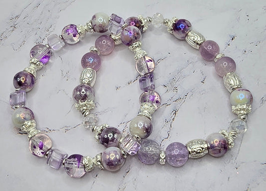 Purple and Silver Set 2
