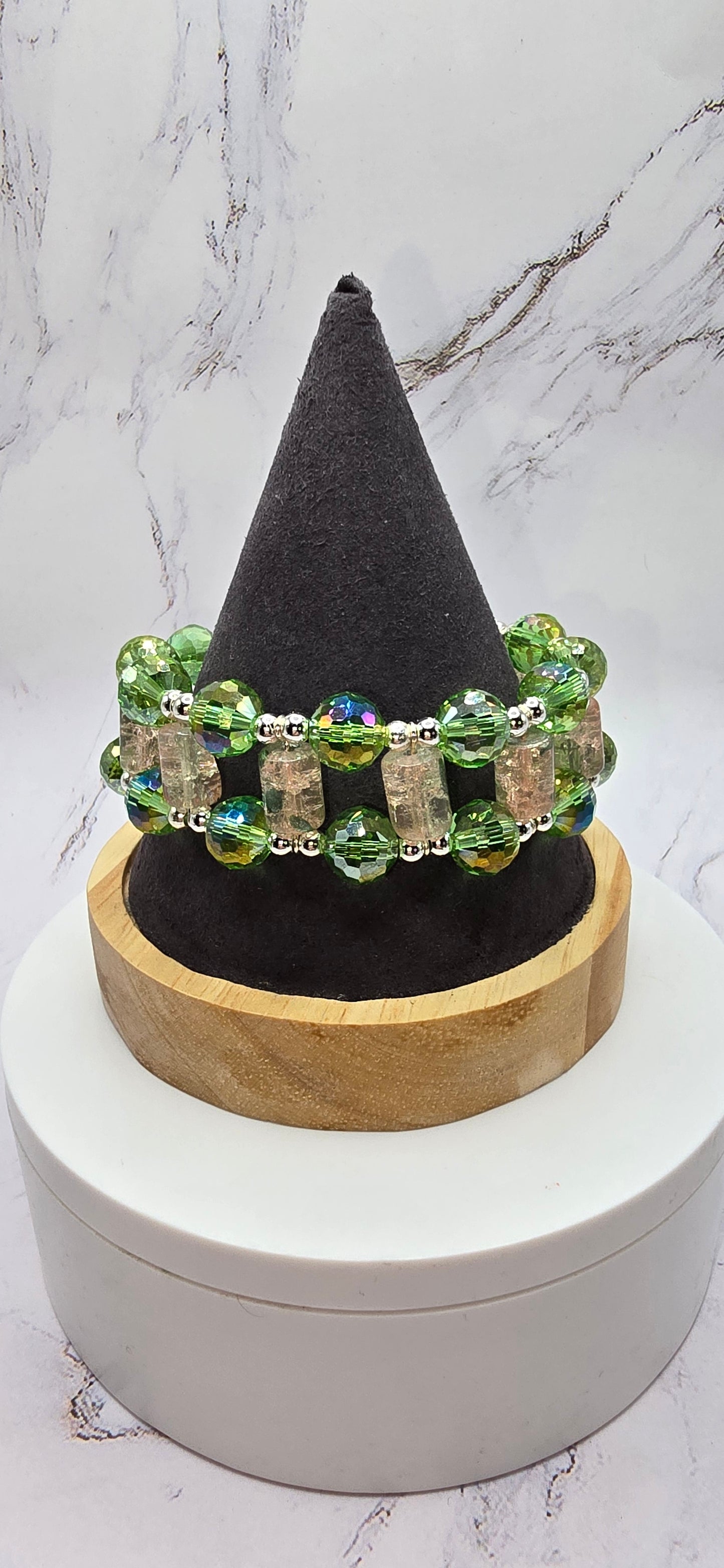 Pink and Green Ladder