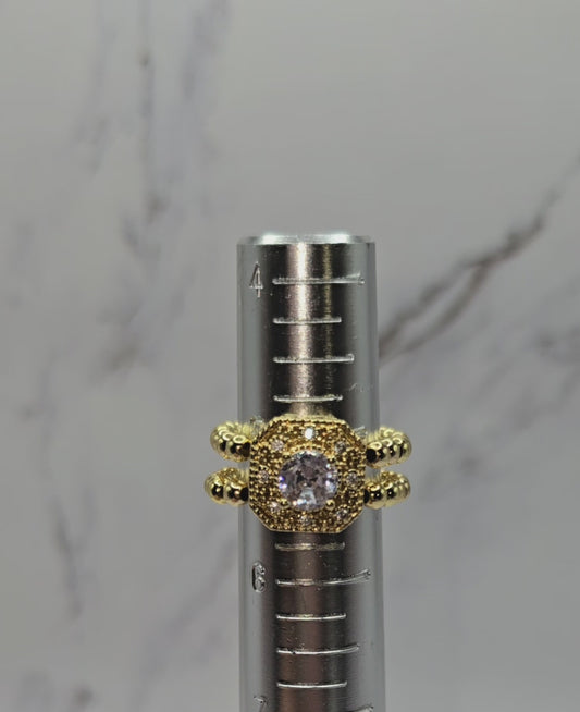 Gold Bling Ring (size 5.5)