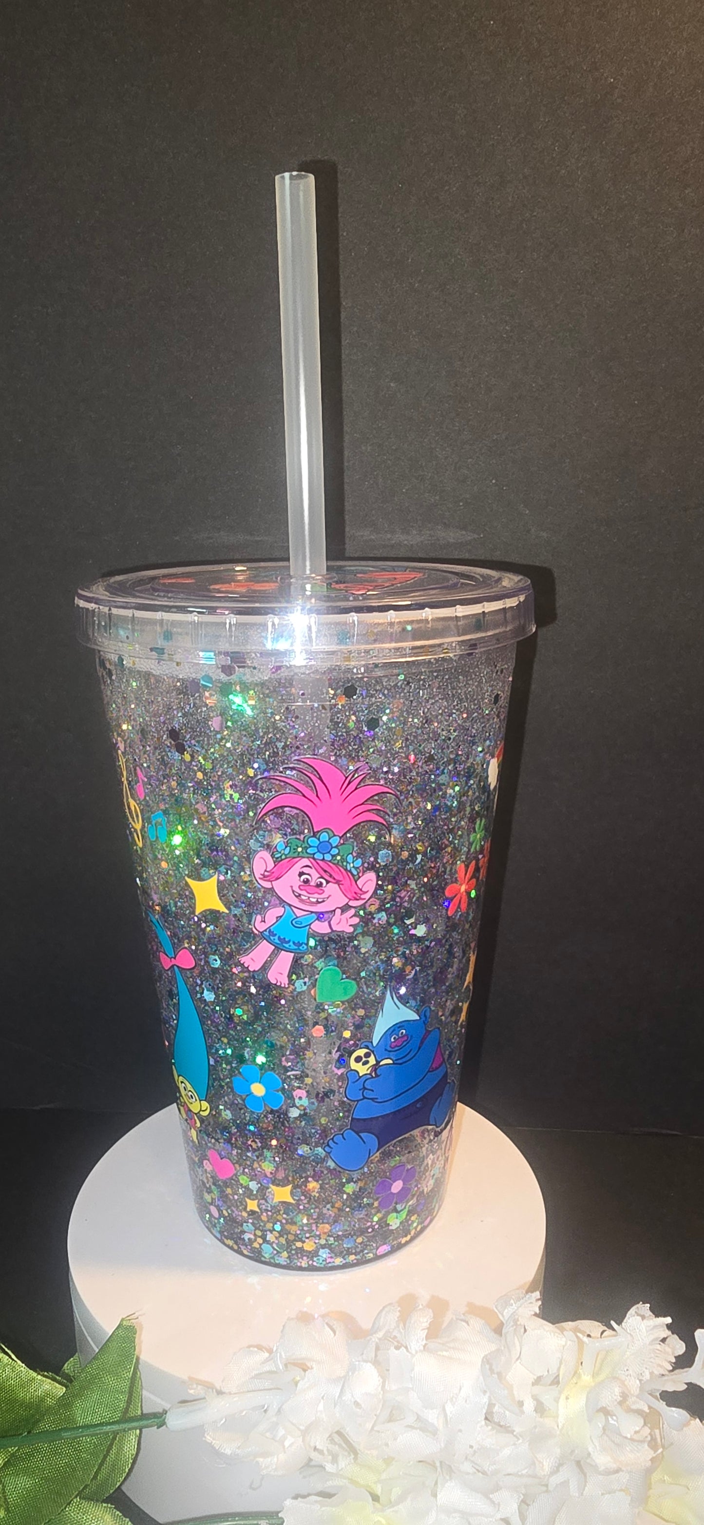 Trolls Snowglobe Tumbler