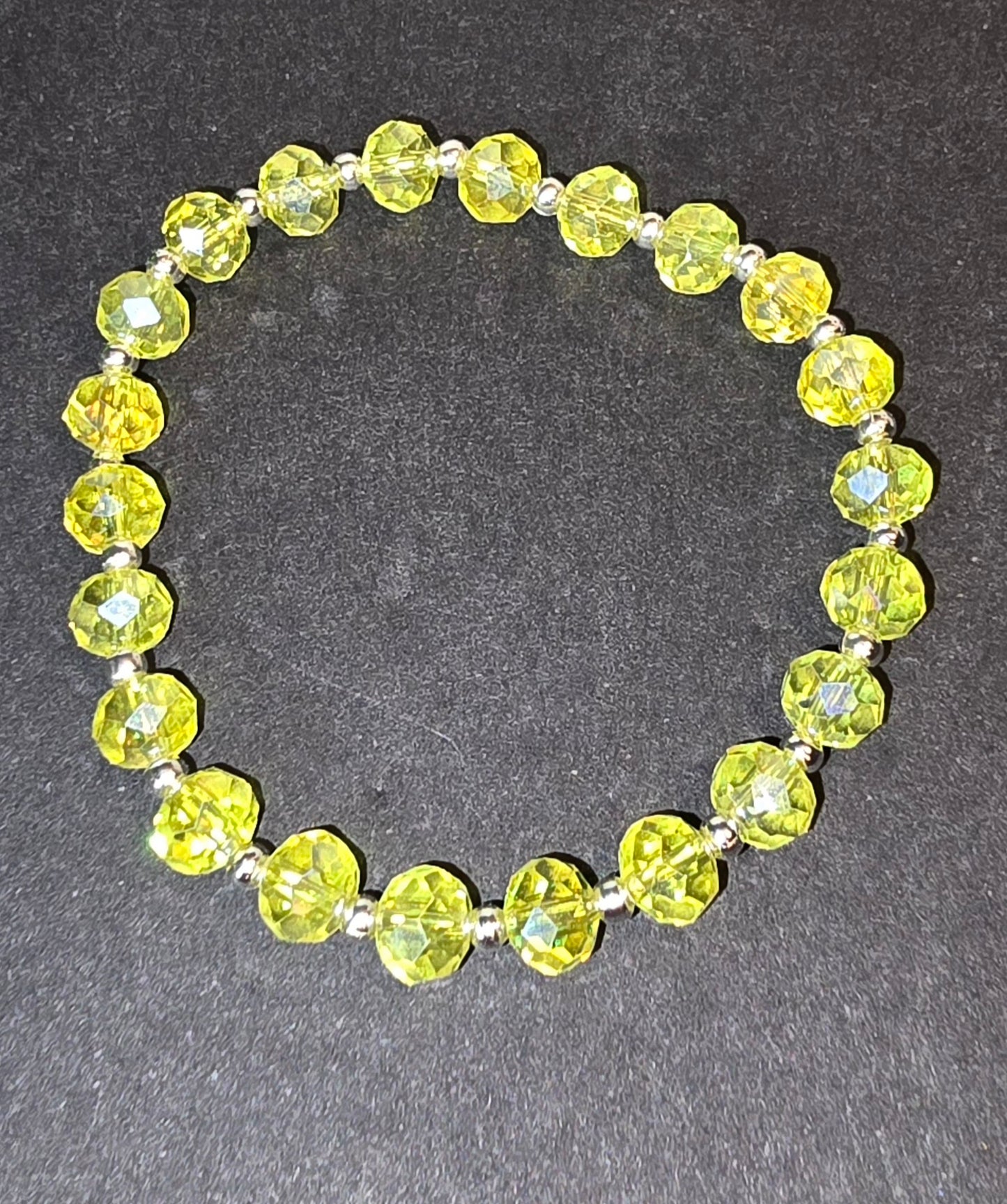 Yellow Beaded Bracelet