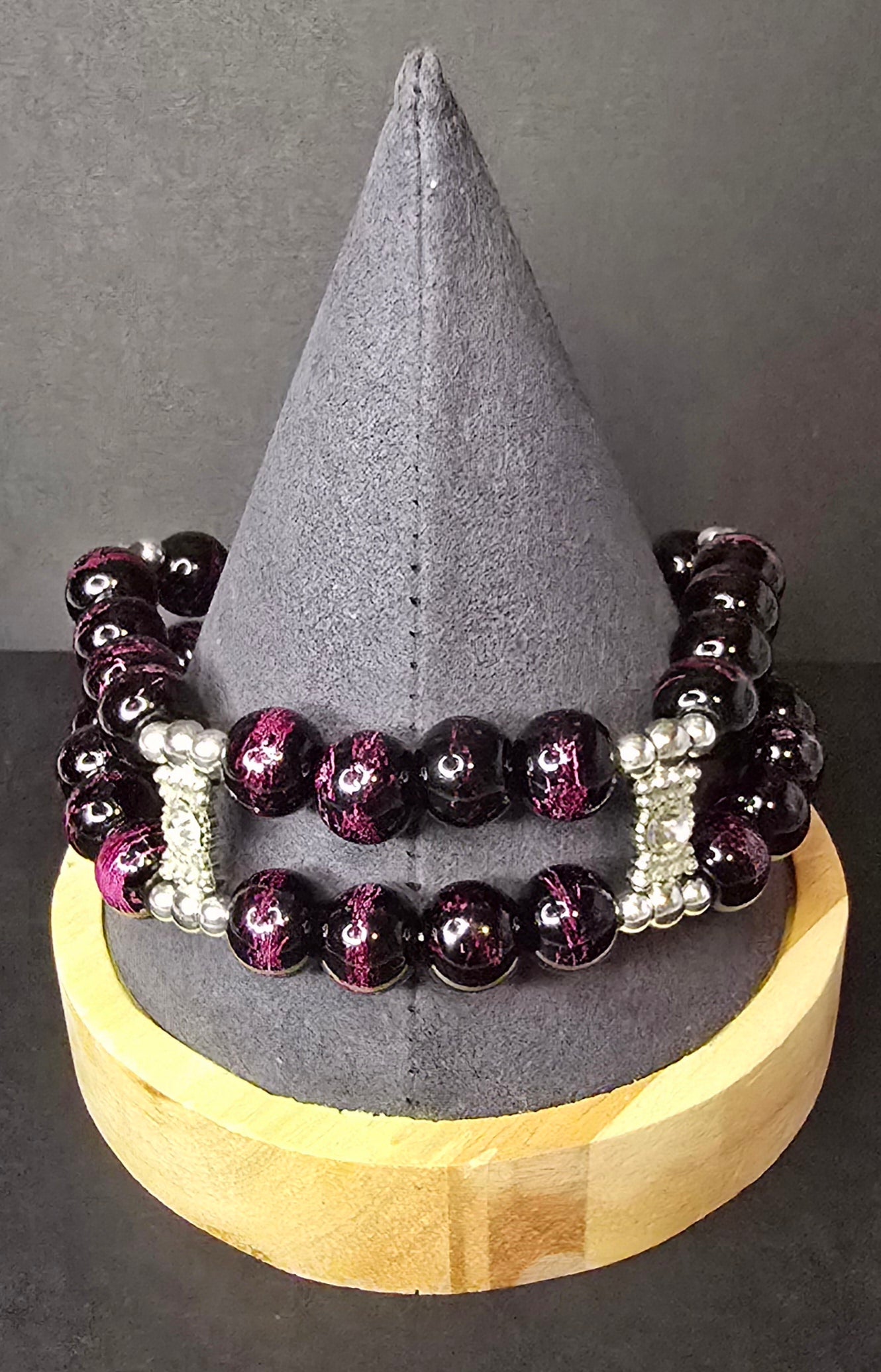 Black and Purple Crown