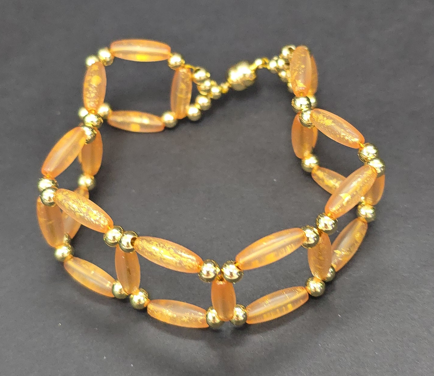 Orange and Gold Squared Brilliance