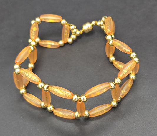 Orange and Gold Squared Brilliance