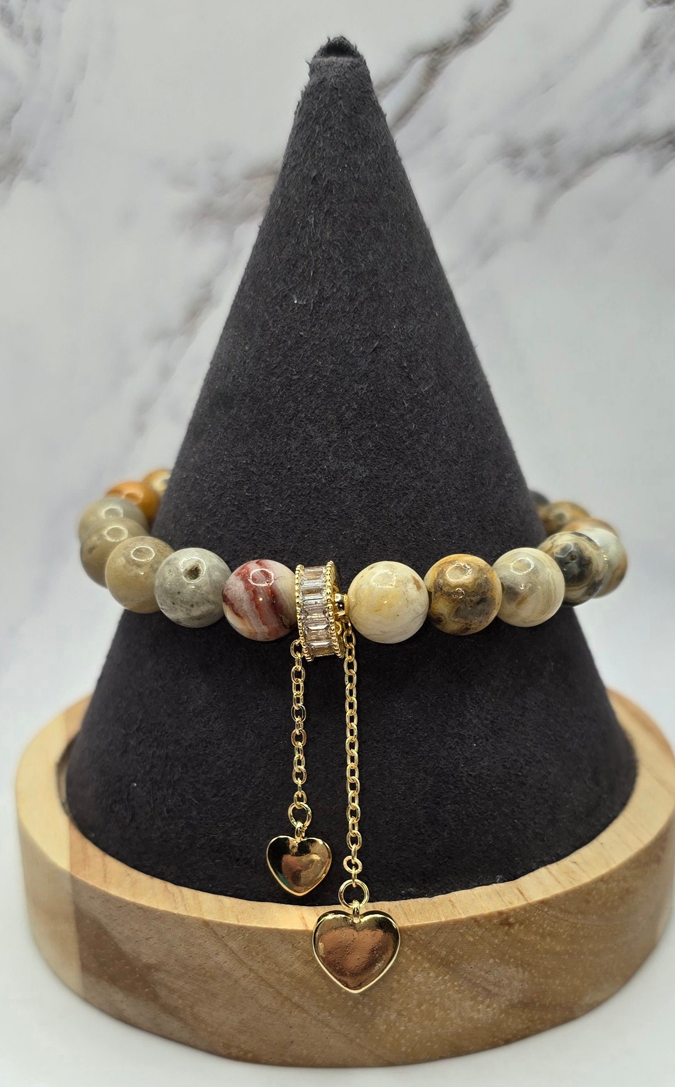 Crazy Lace Agate Bling