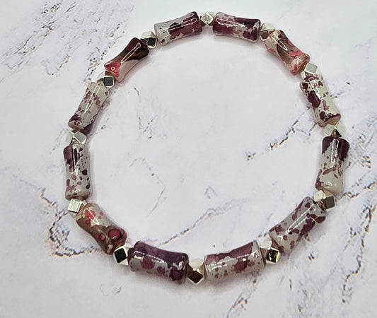 Color Splash Bamboo Glass and Silver