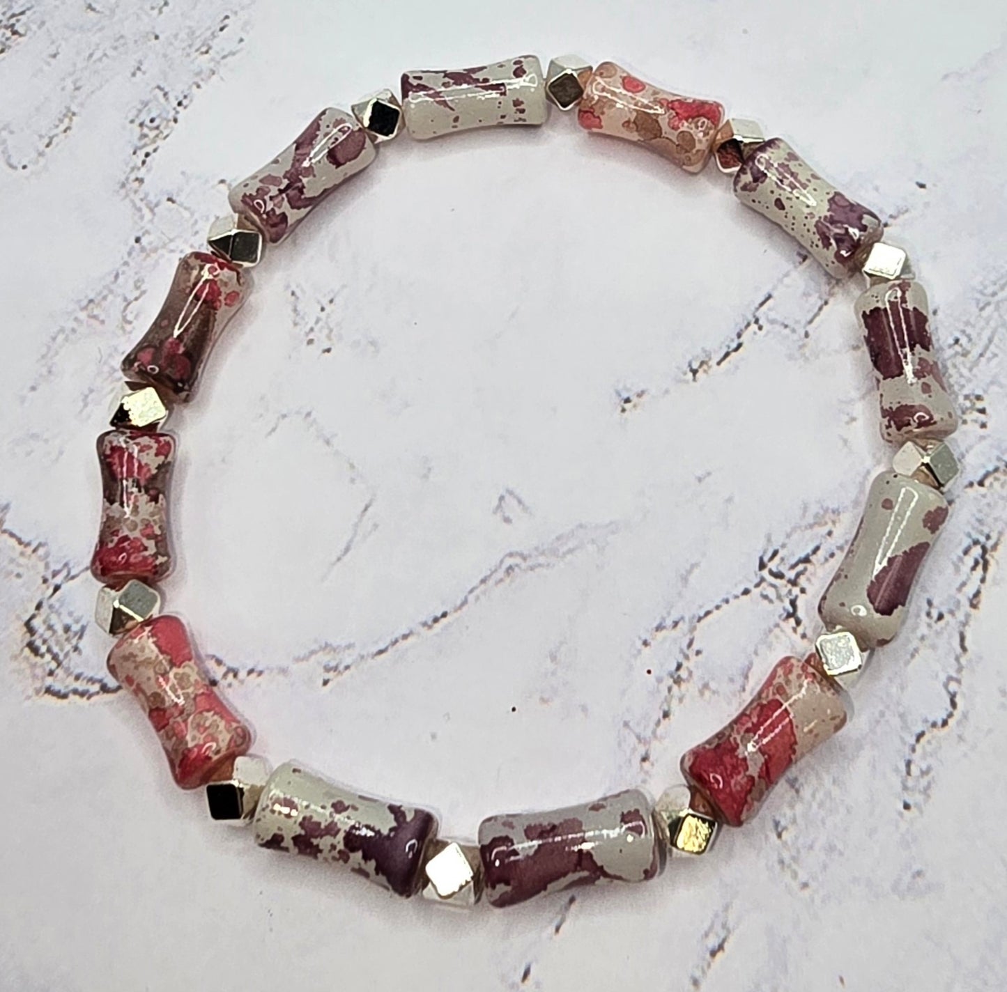 Color Splash Bamboo Glass and Silver