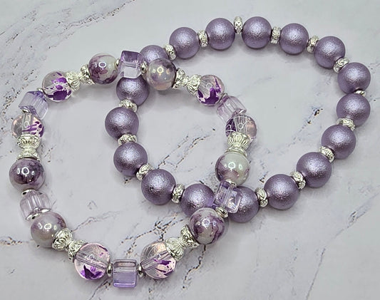 Purple and Silver Set 1