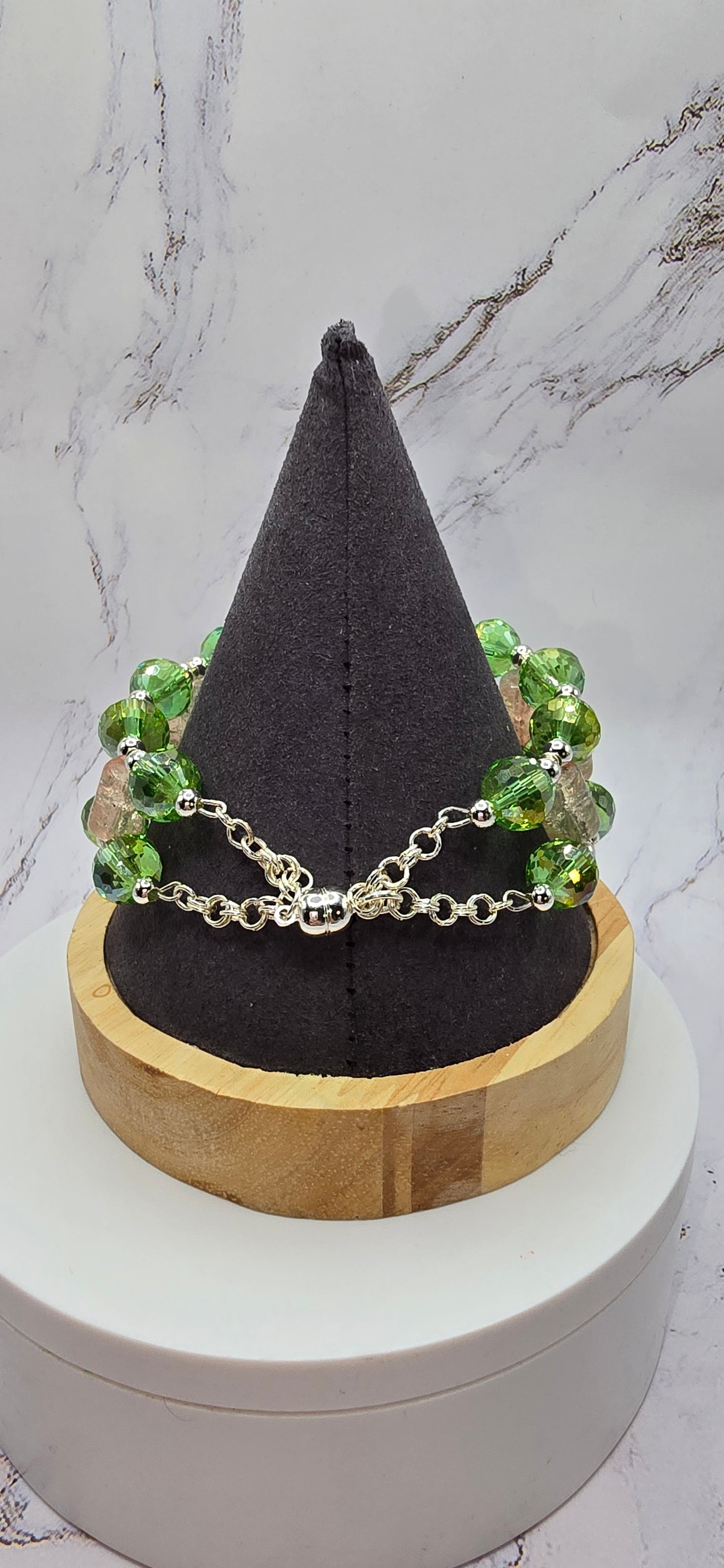 Blue K9 and White Twinkle