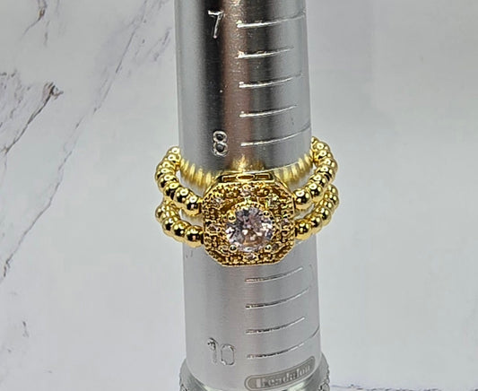 Gold Bling Ring (size 9)