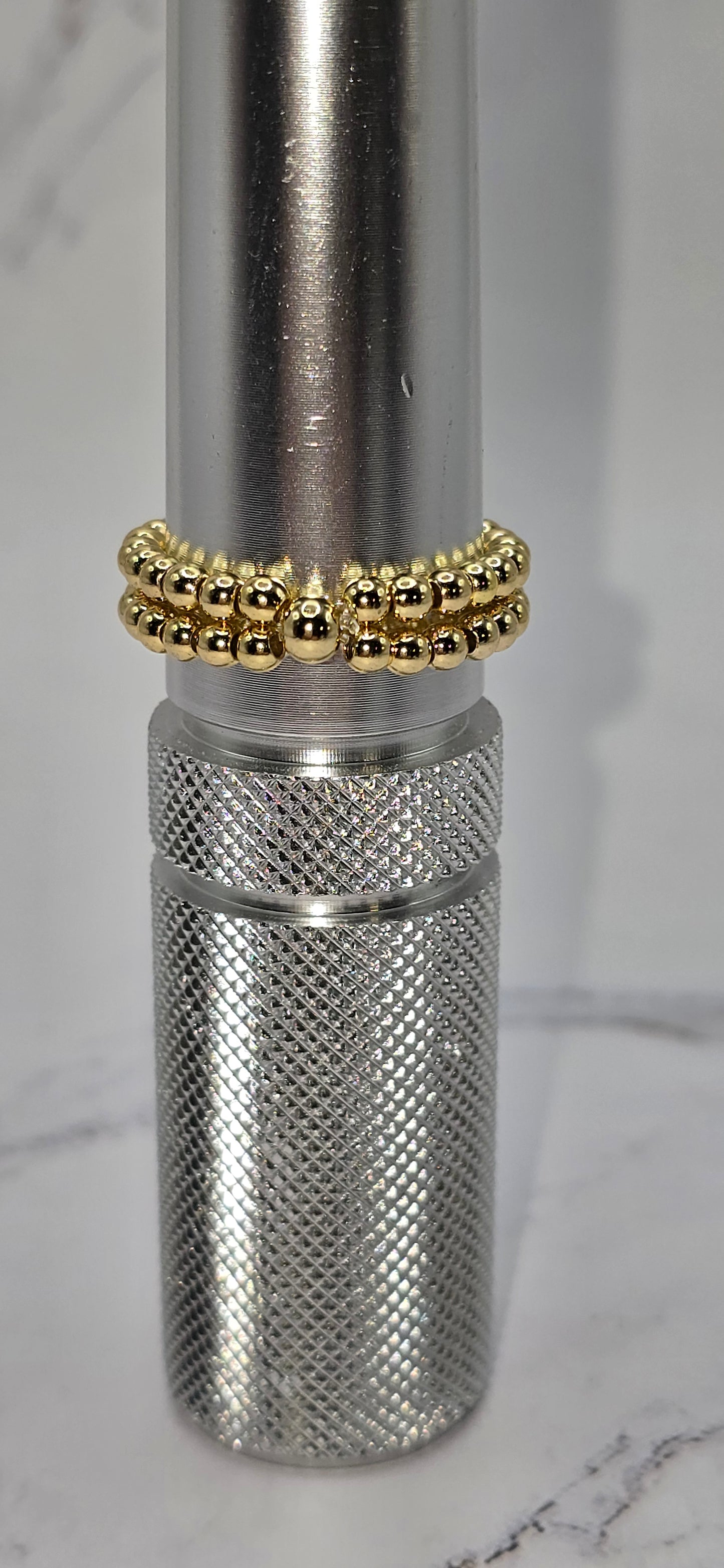 Gold Bling Ring (size 10 stretch)