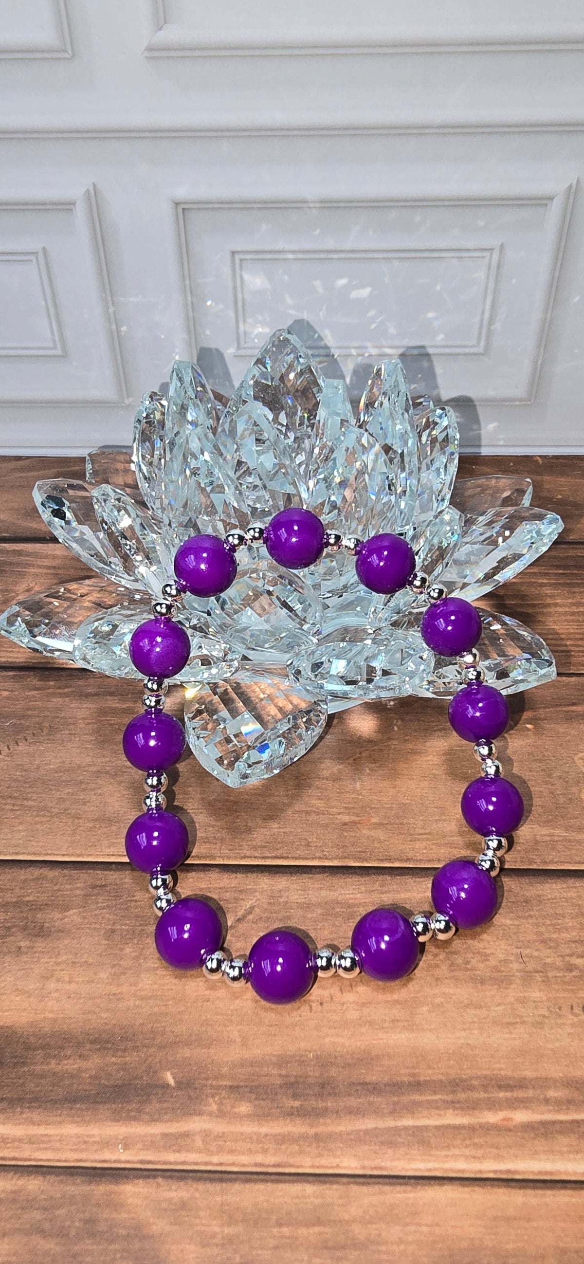 Purple Bracelet (silver)