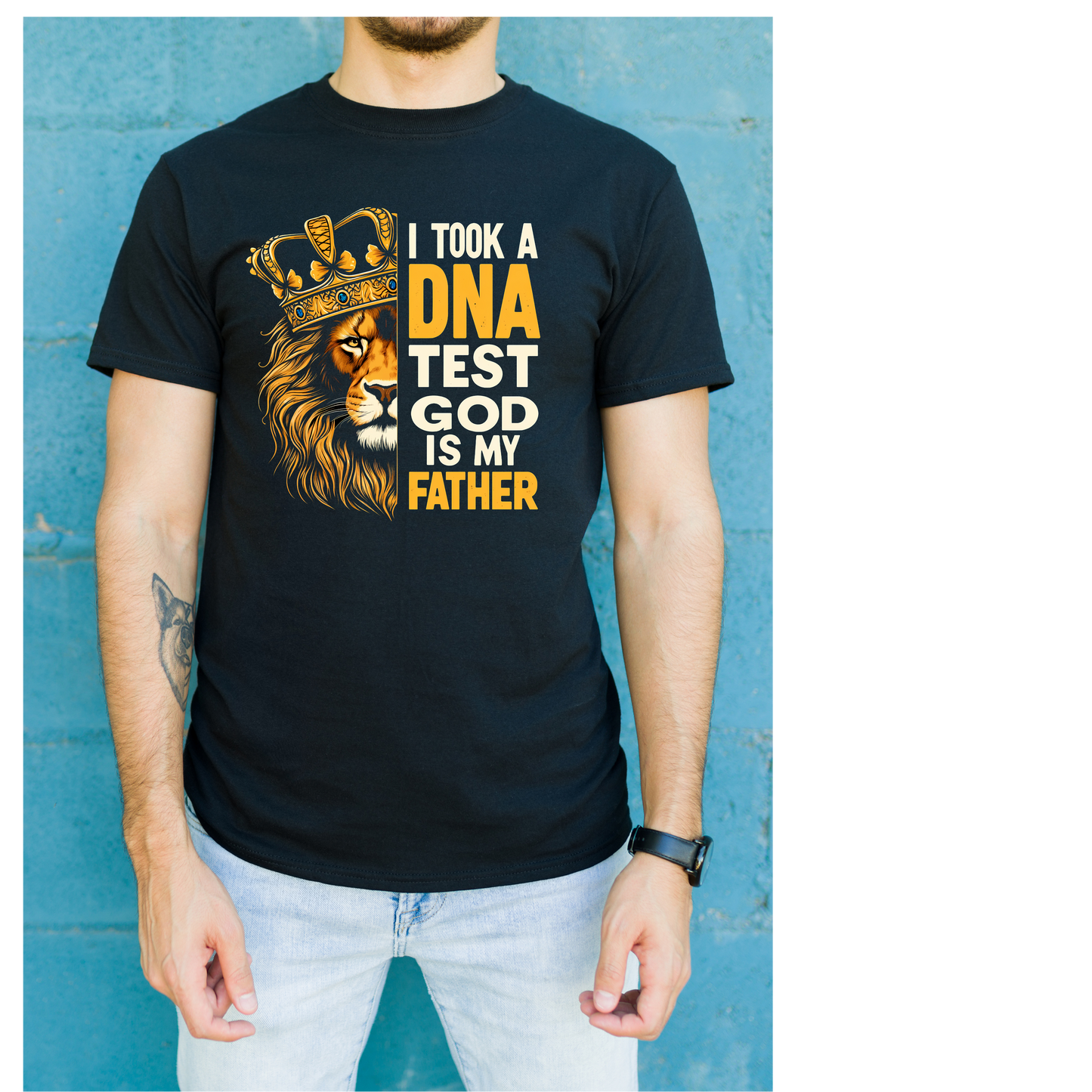 Lion God is My Father - Tshirt