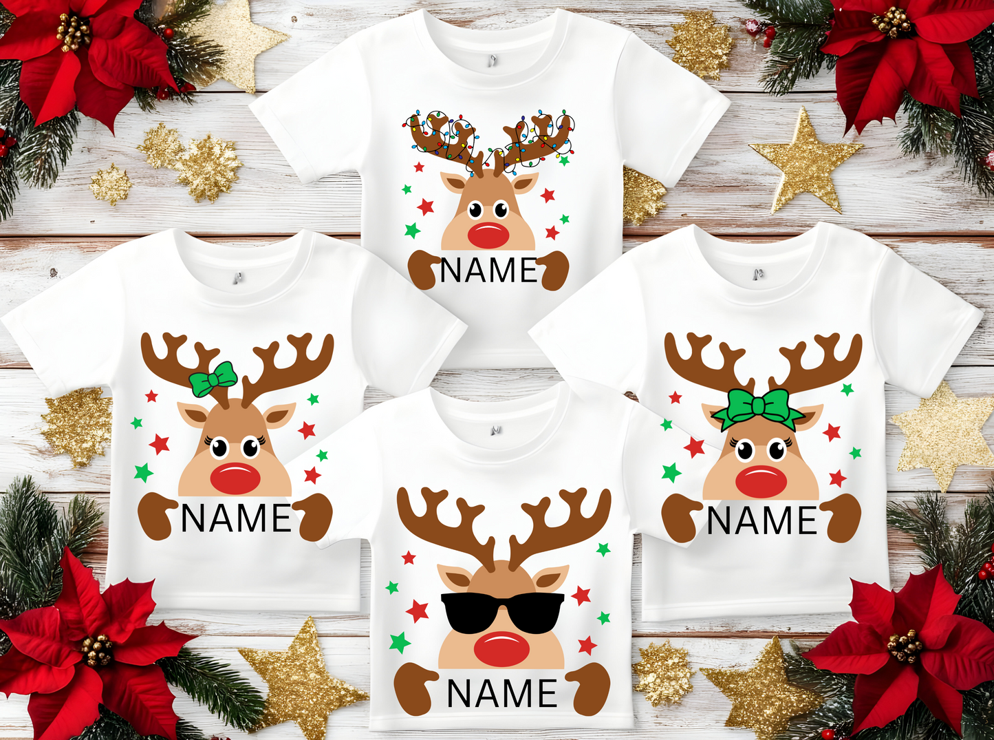 Christmas Reindeer Shirts