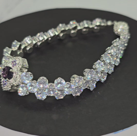 Purple and Silver Bling