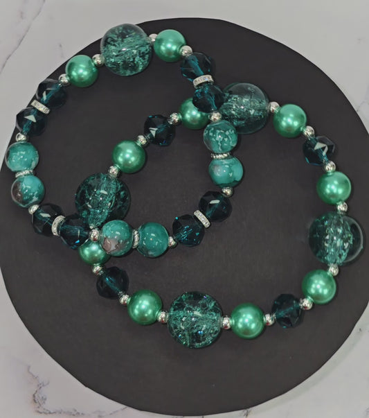 Green and Silver