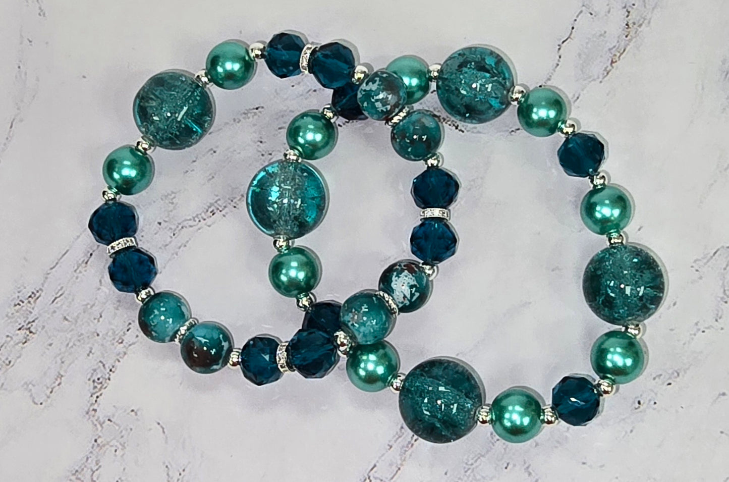 Green and Silver
